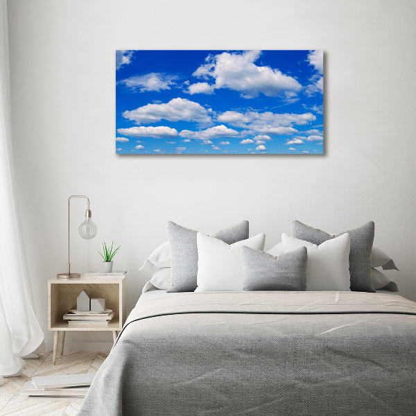Schilderij op canvas Wolken aan de hemel