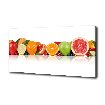 Foto op canvas Kleurrijk fruit
