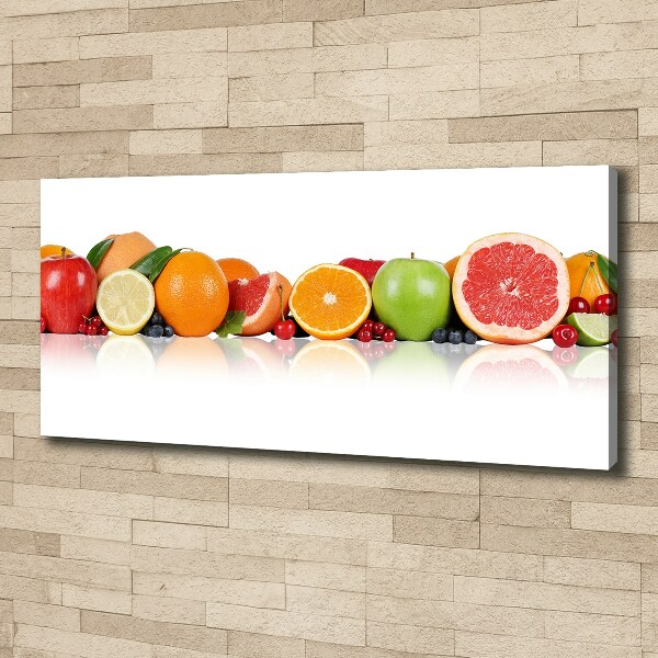 Foto op canvas Kleurrijk fruit
