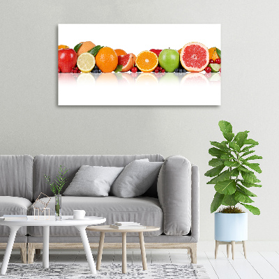 Foto op canvas Kleurrijk fruit