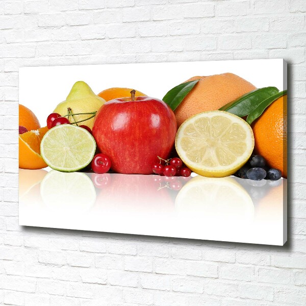 Foto op canvas Kleurrijk fruit