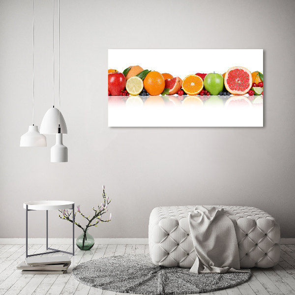 Foto op canvas Kleurrijk fruit