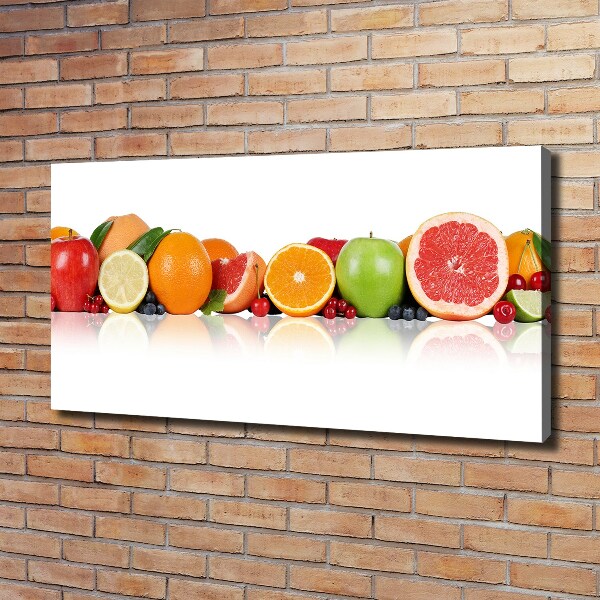 Foto op canvas Kleurrijk fruit