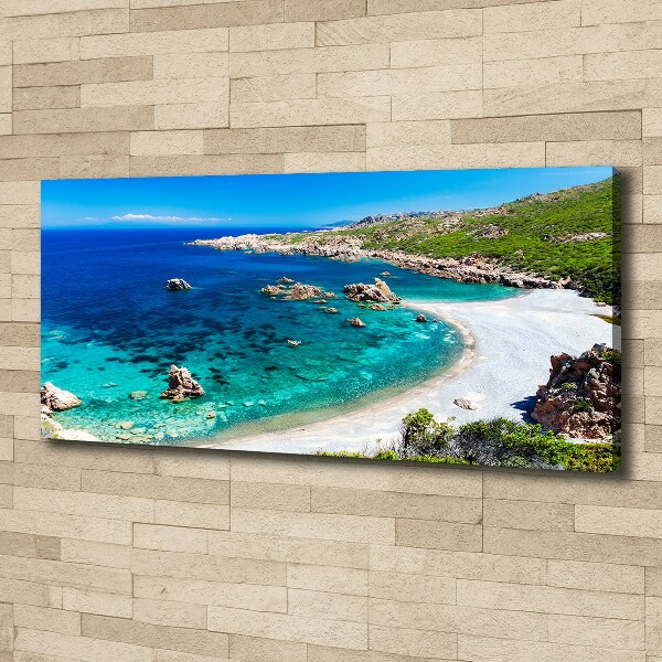 Foto canvas Zeebaai