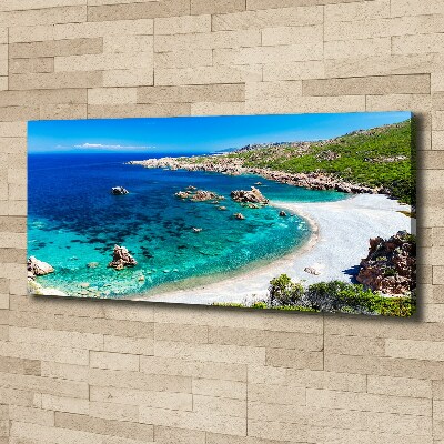 Foto canvas Zeebaai