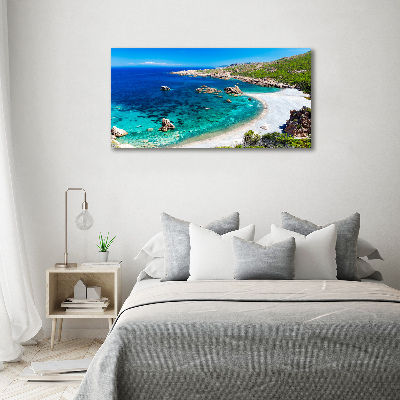 Foto canvas Zeebaai