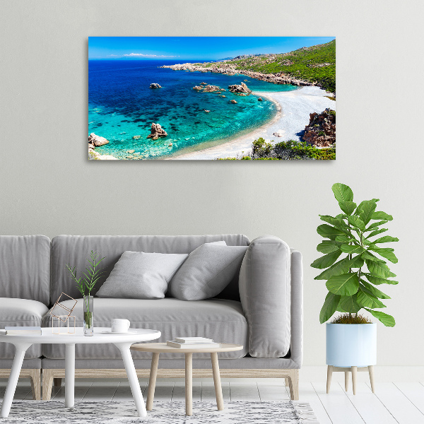 Foto canvas Zeebaai