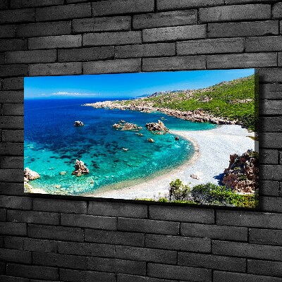 Foto canvas Zeebaai