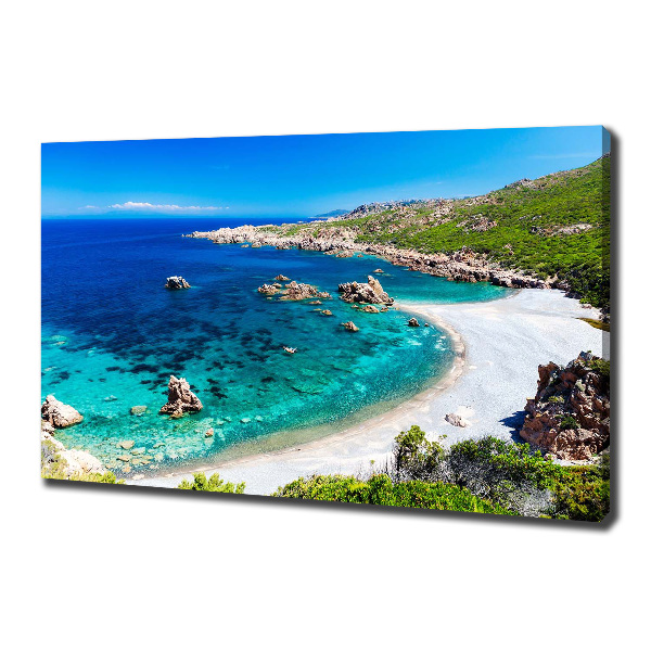 Foto canvas Zeebaai