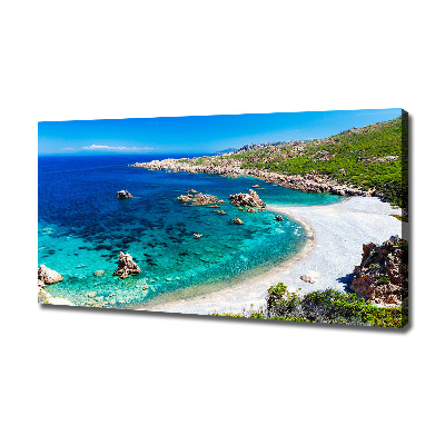 Foto canvas Zeebaai