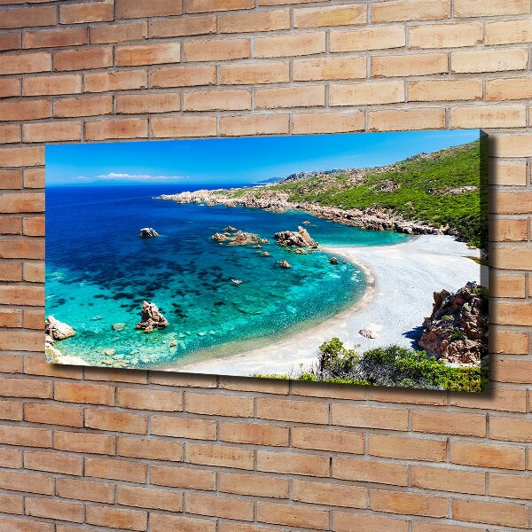 Foto canvas Zeebaai