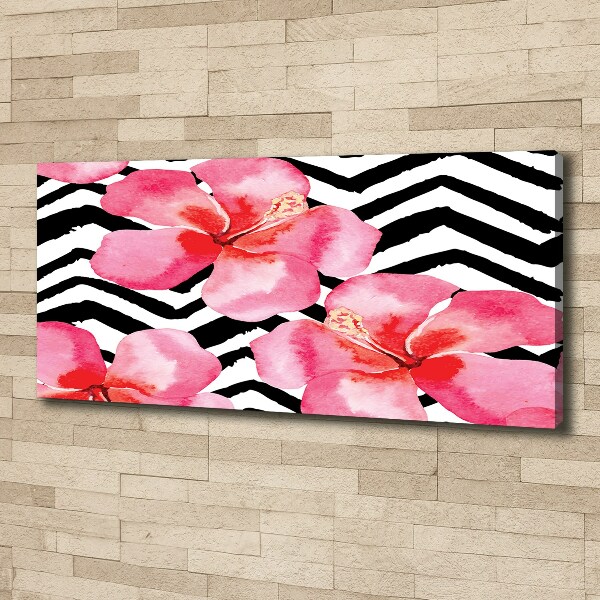 Foto canvas Hawaiiaanse bloemen