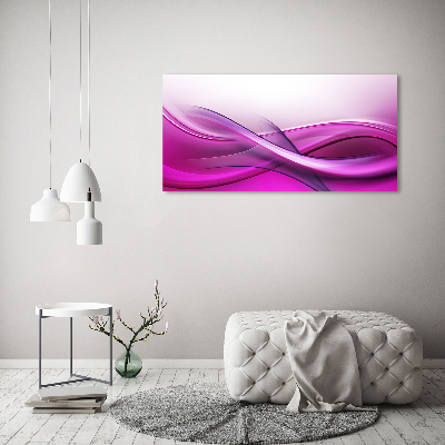 Foto canvas Golven op de achtergrond