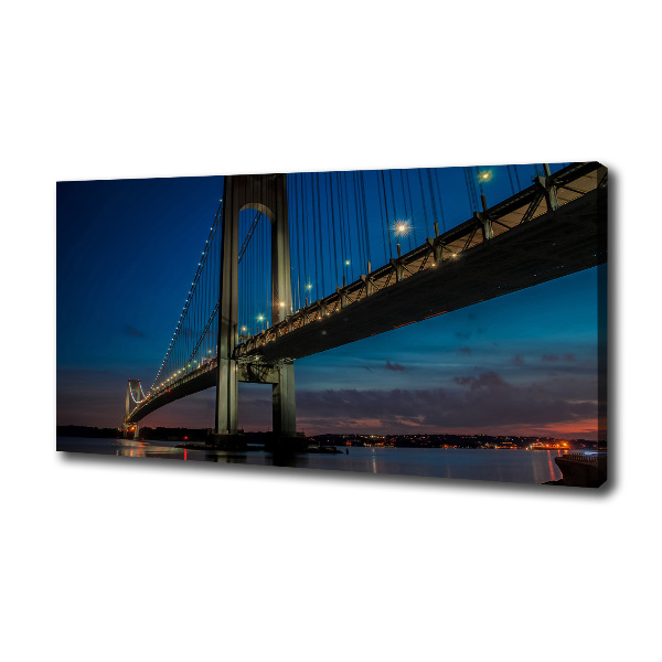 Canvas schilderij Brooklynbrug