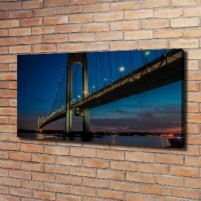 Canvas schilderij Brooklynbrug