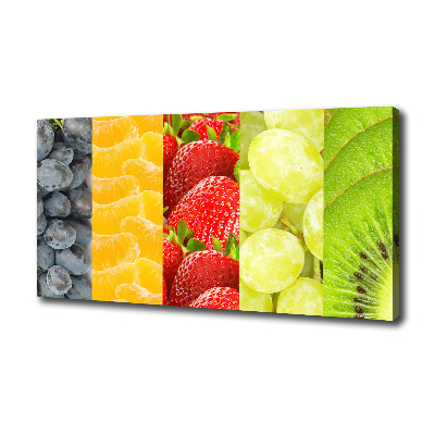 Canvas schilderij Kleurrijk fruit