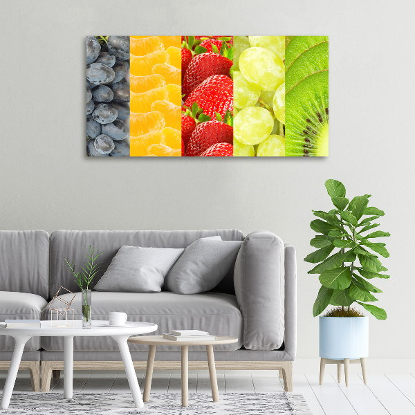 Canvas schilderij Kleurrijk fruit
