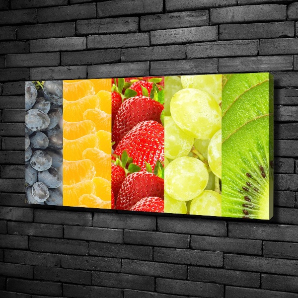 Canvas schilderij Kleurrijk fruit