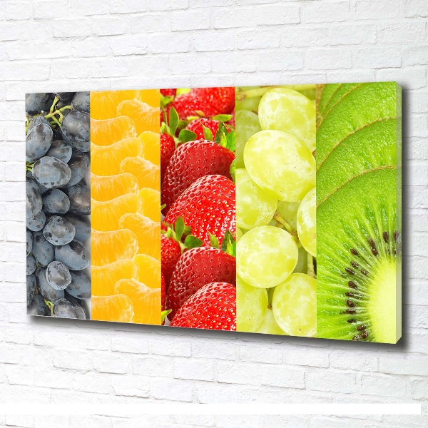 Canvas schilderij Kleurrijk fruit