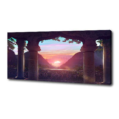 Schilderij op canvas Oosterse architectuur