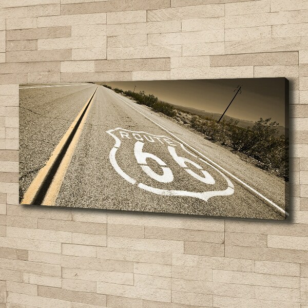 Schilderij op canvas Weg in Californië