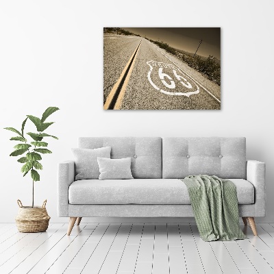 Schilderij op canvas Weg in Californië