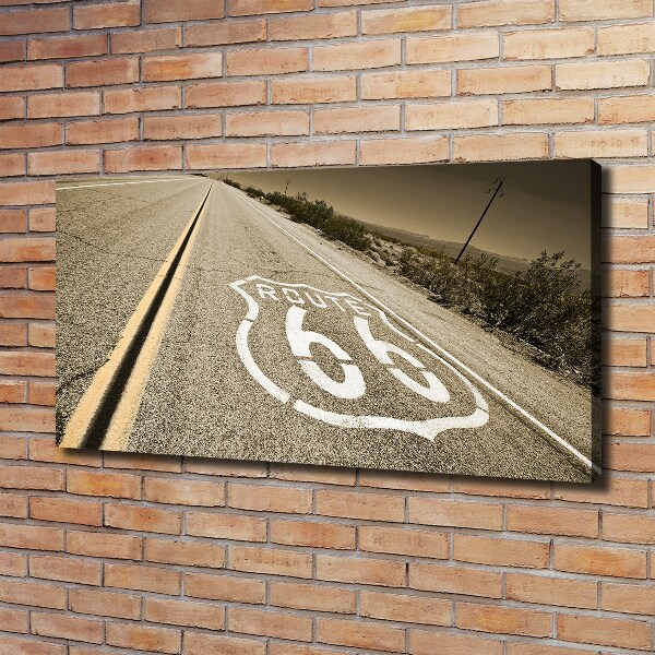 Schilderij op canvas Weg in Californië