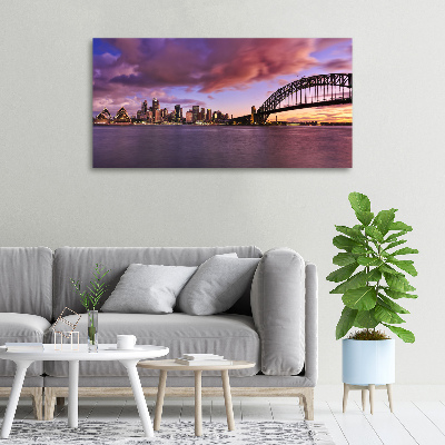 Canvas foto Sydney Bridge