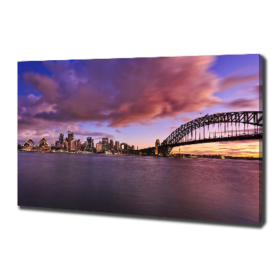 Canvas foto Sydney Bridge