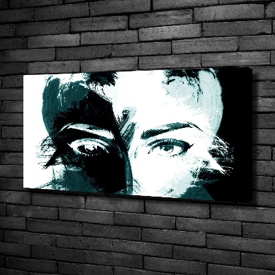 Canvas foto Abstracte vrouw