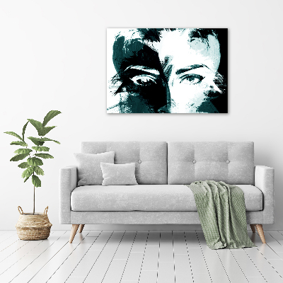 Canvas foto Abstracte vrouw