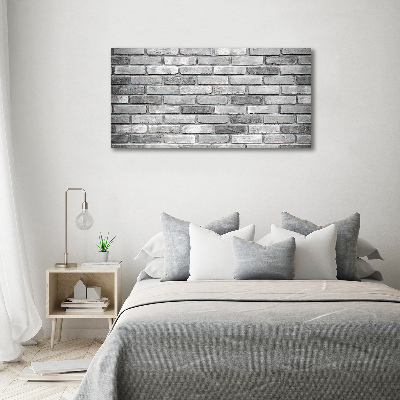 Foto canvas Bakstenen muur