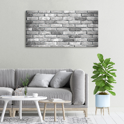 Foto canvas Bakstenen muur