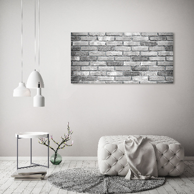 Foto canvas Bakstenen muur