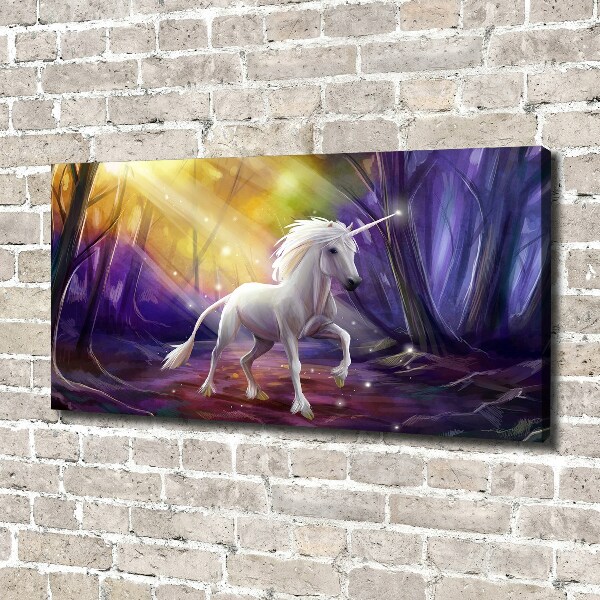 Canvas schilderij Eenhoorn