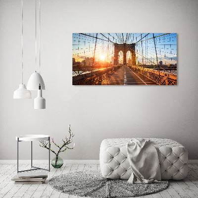 Schilderij op canvas Brooklynbrug