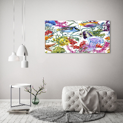 Schilderij op canvas Koraalrif