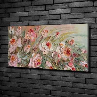 Foto canvas Rozen
