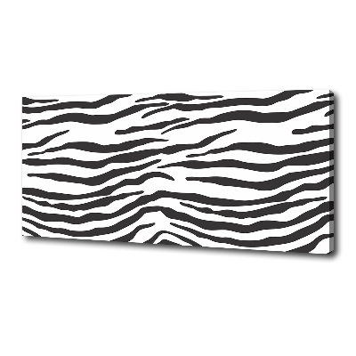 Foto op canvas Zebra-achtergrond
