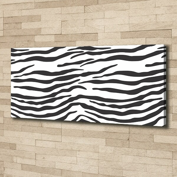 Foto op canvas Zebra-achtergrond
