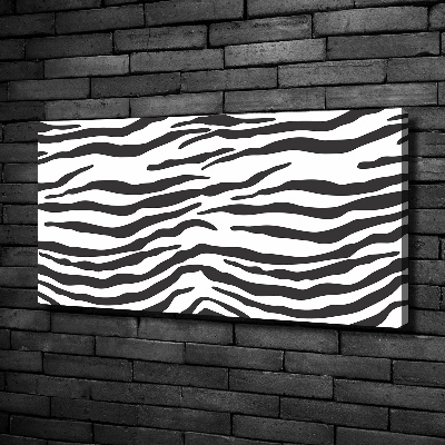Foto op canvas Zebra-achtergrond