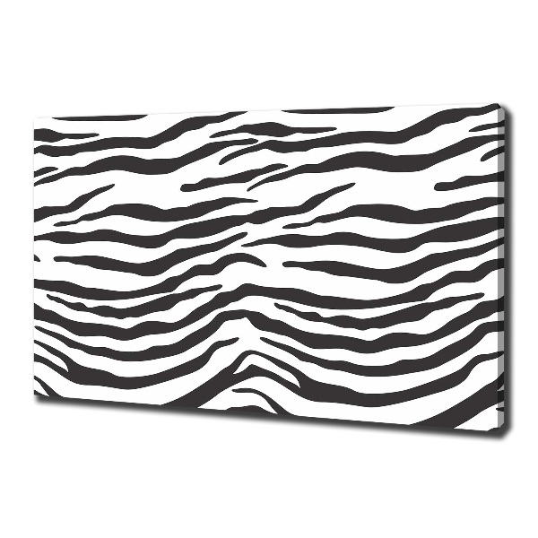 Foto op canvas Zebra-achtergrond