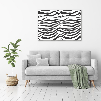 Foto op canvas Zebra-achtergrond
