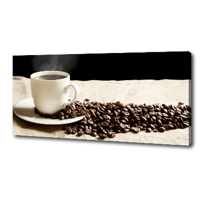 Canvas schilderij Aromatische koffie
