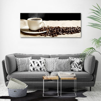 Canvas schilderij Aromatische koffie