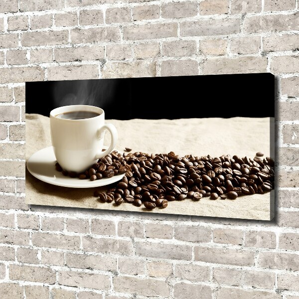 Canvas schilderij Aromatische koffie