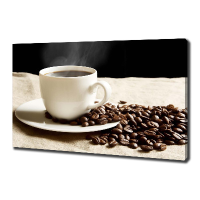 Canvas schilderij Aromatische koffie