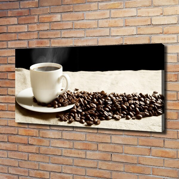 Canvas schilderij Aromatische koffie