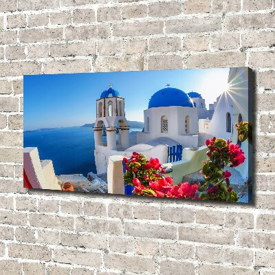 Foto op canvas Santorini, Griekenland