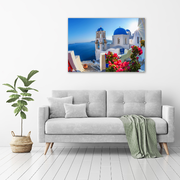 Foto op canvas Santorini, Griekenland